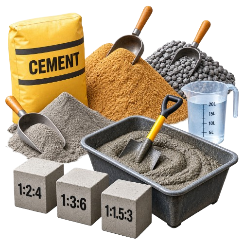 Concrete Mix Ratios Explained